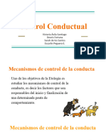 Control Conductual