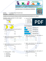 Soal Matematika Kelas 4 SD Bab 2 Pecahan Sub Bab 3 Pecahan Dengan Penyebut Sama Lembar Ke-2