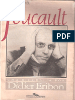 ERIBON, Didier. Foucault, Uma Biografia
