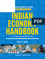 Indian Economy Handbook by Ketan First Edition 1