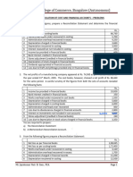 Module 6 - Problems On Reconciliation Statement