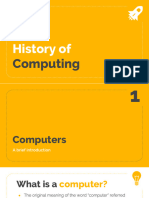 History of Computing