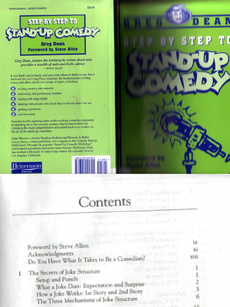 Greg Dean Step by Step To Stand Up Comedypdf 4 PDF Free | PDF