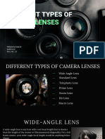 Different Types of Camera Lenses