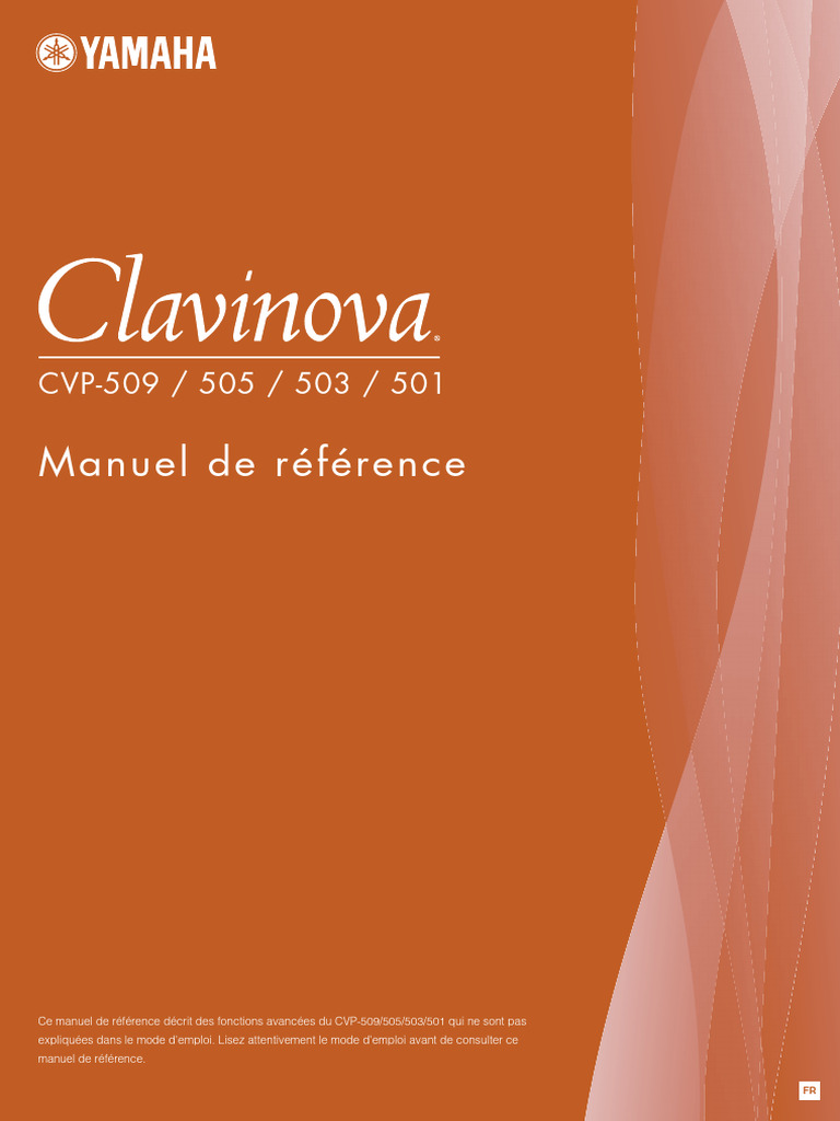 Manuel de Référence CVP 503 | PDF | Accord (Musique) | Son