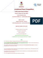Regolamento in Inglese 2023 PDF