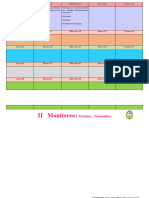 Cronograma de II Monitoreo2023