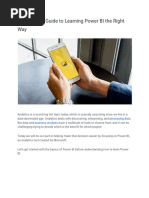 A Beginner S Guide To Learning Power BI The Right Way