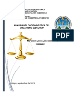 Analisis Organismo Judicial Marwin Jimenz