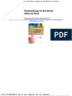 Test Bank For Periodontology For The Dental Hygienist 4th Edition by Perry Download