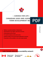Canadian Judo and Judoka Long Term Development Model
