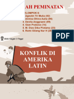 Sejarah Peminatan Konflik Amerika Latin