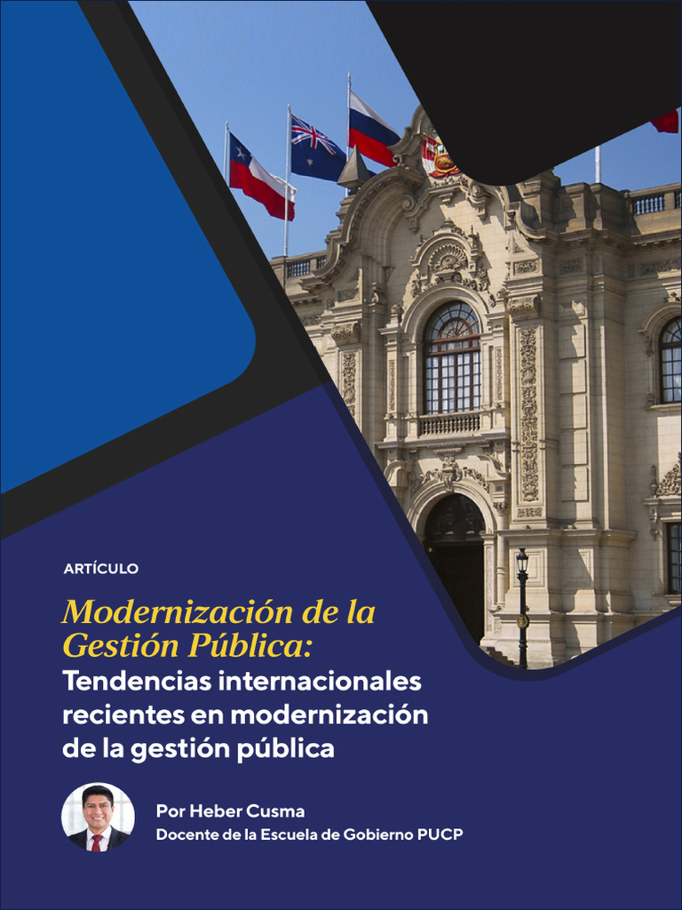 Articulo Modernizacion de La Gestion Publica | PDF | Administración ...