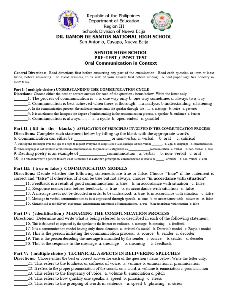 Manuscript Pdf Communication Nonverbal Communication