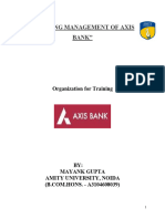 1144 Working Management of Axis Bank