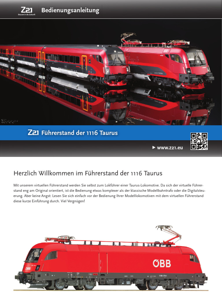 z21 Fuehrerstand Der 1116 Taurus | PDF