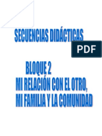 Secuencias Bloque 2               2011-2012