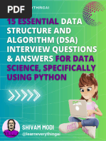 15 Essential Data Structure and Algorithm