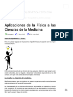 Encuentra Aquí Información de Aplicaciones de La Física A Las Ci