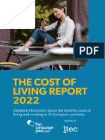 Cost of Living Report 2022