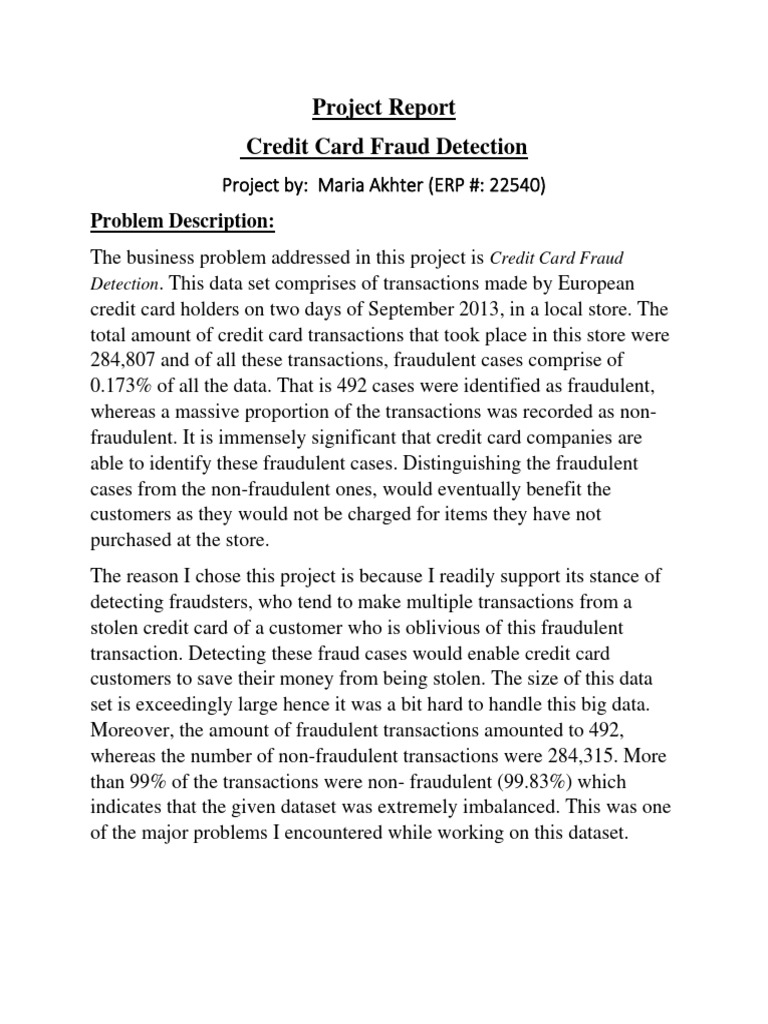 Final Project Report 22540 PDF | PDF | Accuracy And Precision | Data ...