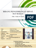 Pengembangan Minat Dan Bakat