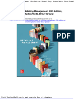 Test Bank For Retailing Management 10th Edition Michael Levy Barton Weitz Dhruv Grewal Download