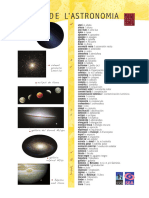 Vocabulario Astronomia