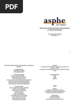 16° Asphe - livro de programação