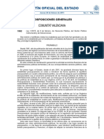 Ley 1 2015 6 Febrero de La Generalitat de Hacienda Pública Del Sector Instrumental y Subvenciones