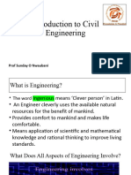 Introduction To Civil Engineering Presentation1