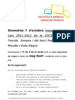 Cartell inauguracio socioteca 2011-12-1