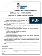 Simulado 6 de Língua Portuguesa e Matemática