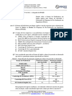 Norma Complementar PPGEE 01-2022 - PPGEE Exame de Proficincia Aprovado No Colegi