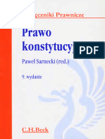 Paweł Sarnecki - Prawo Konstytucyjne RP