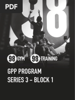 98 Training GPP Series 3