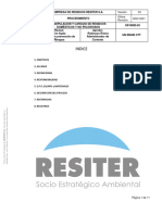 OP - Manipulacion y Carguío de Residuos Domésticos y No Peligrosos Resiter SA