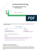 Metodos para Establecer La Relación Causal Entre Los Fenómenos