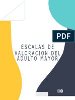 Escalas de Valoración Del Adulto Mayor