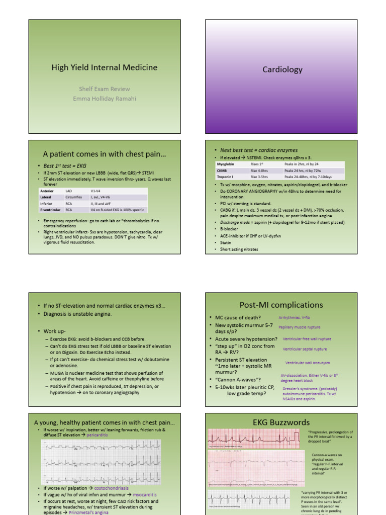 High Yield Internal Medicine Shelf Review 2 Download Free PDF