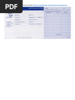 BDO Check Deposit Slip Guidelines 2025 | PDF | Cheque | Deposit Account