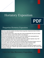Hortatory Exposition