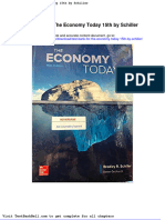 Test Bank For The Economy Today 15th by Schiller Download