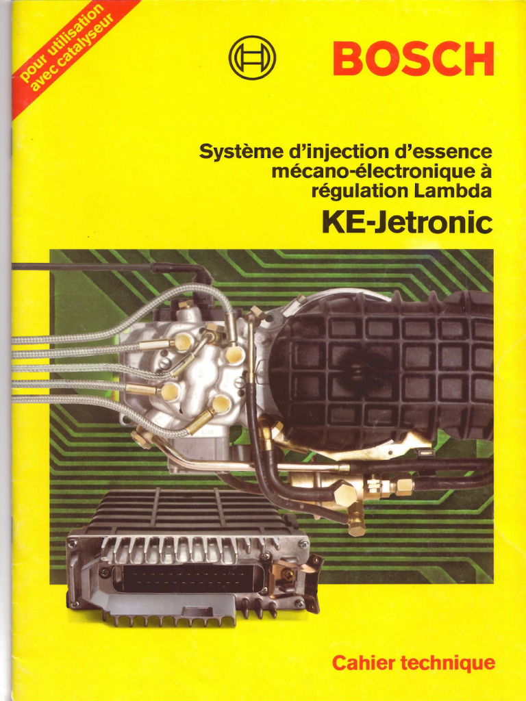 KE-Jetronic Fuel Injection System Guide | PDF