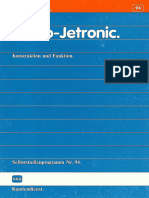 Volkswagen SSP 094 - Mono Jetronic Konstruktion Und Funktion 1987 - de