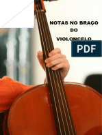 E-book Notas No Braço Cello PDF Com 34 Páginas