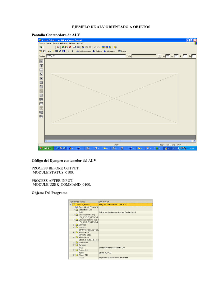 ALV Object-Oriented Programming Example | PDF | Computer Programming ...