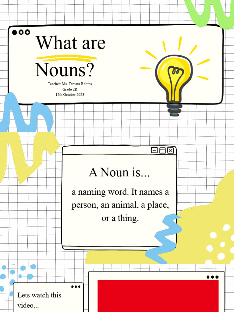What Are Nouns | PDF | Language Arts & Discipline