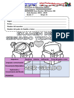 Examen 1 Ero Grado 2 Do Trimestre MEEP