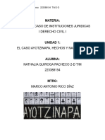 Unidad 1 El Caso Ayotzinapa Hechos y Narrativas Nathalia Quiroga Pacheco